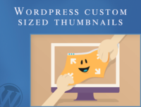 wordpress custom sized thumbnails