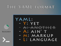 yaml format