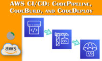 Cloud AWS CI/CD pipelines - CodePipeline, CodeBuild, CodeDeploy