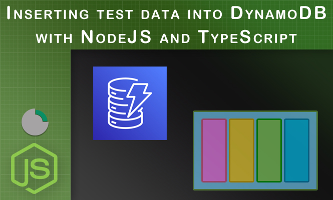 Inserting test data into DynamoDB